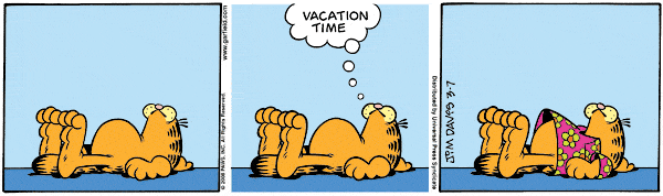 Garfield-VacationTime