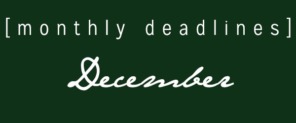 December Deadlines: 13 Contests and Prizes Ending This Month