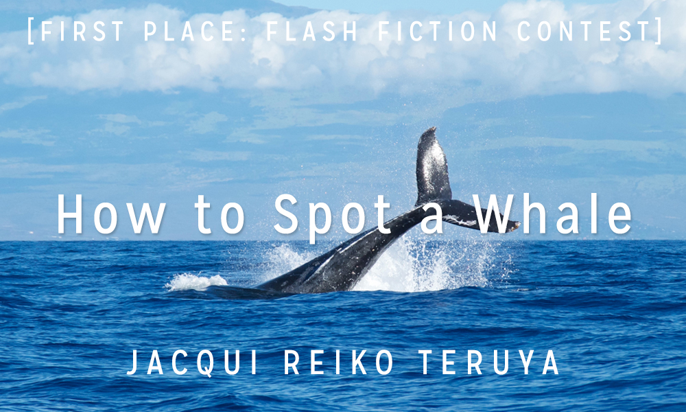 Summer Flash Fiction Contest 1st Place: “How to Spot a Whale” by Jacqui Reiko Teruya