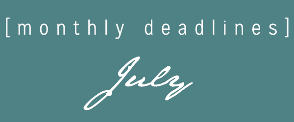 July Deadlines: 12 Prizes and Contests Ending This Month
