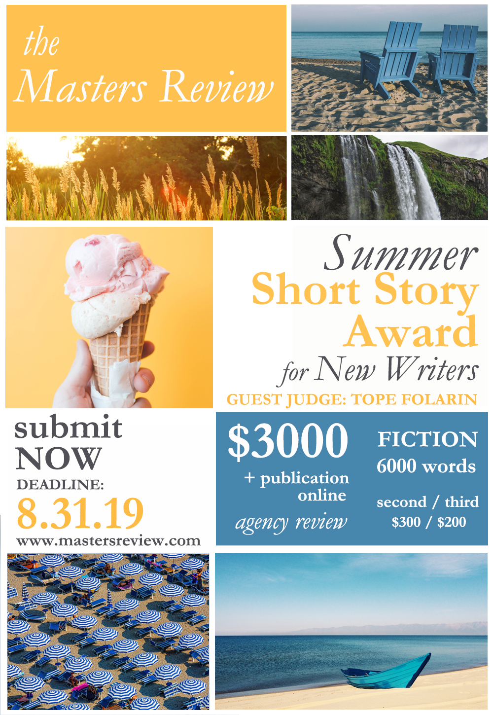 Summer Short Story Award Now Open for Submissions