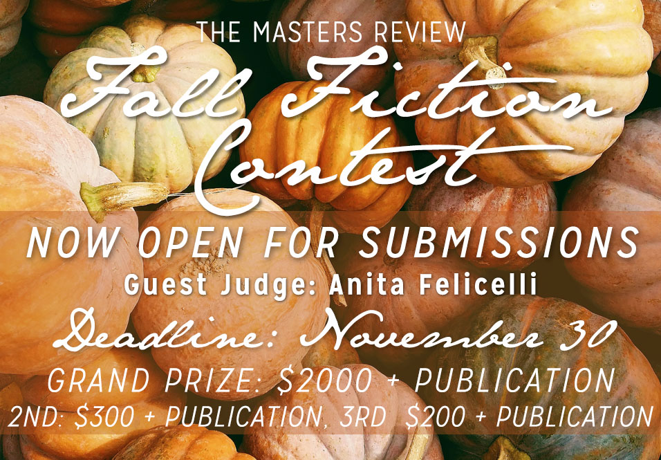 Fall Fiction Contest Now Open For Submissions!
