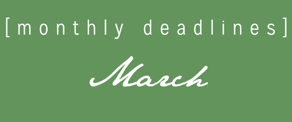 March Deadlines: 17 Contests Ending This Month