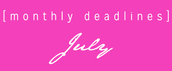 July Deadlines: 12 Writing Contests Ending This Month