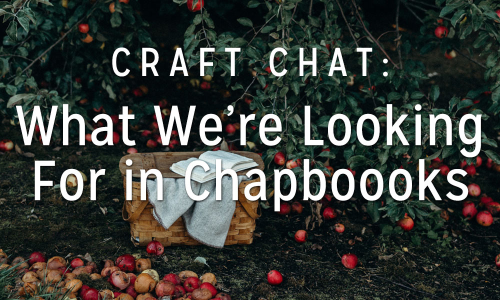 Craft Chat: What We’re Looking For in Chapbooks