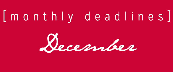 December Deadlines: 12 Contests and Prizes Ending This Month