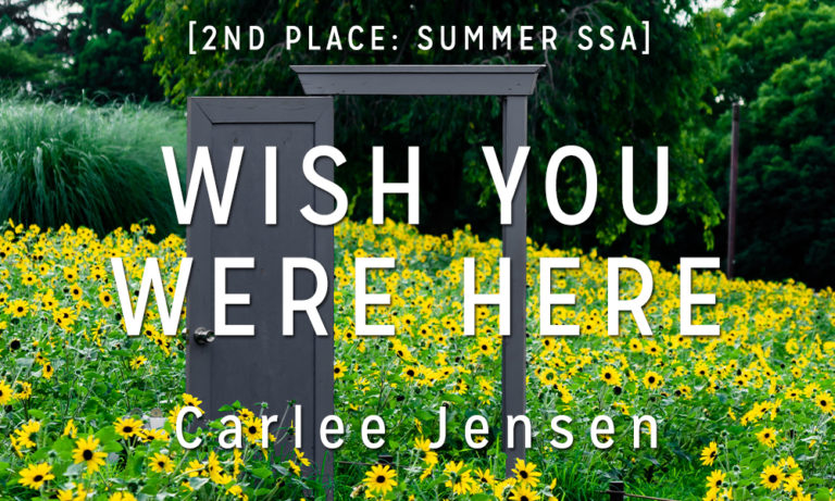 Summer Short Story Award 2nd Place: “Wish You Were Here” by Carlee Jensen