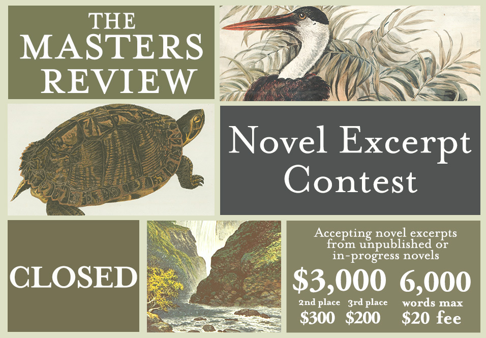 Novel Excerpt Contest: September 1 – November 12, 2023