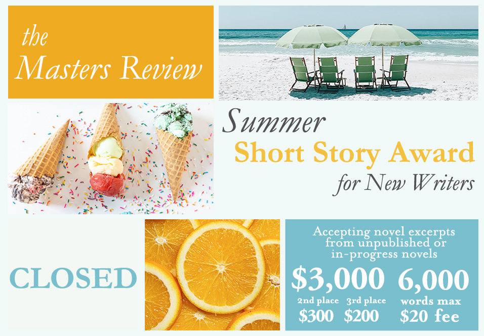 Summer Short Story Award for New Writers: July 1 – August 27, 2023
