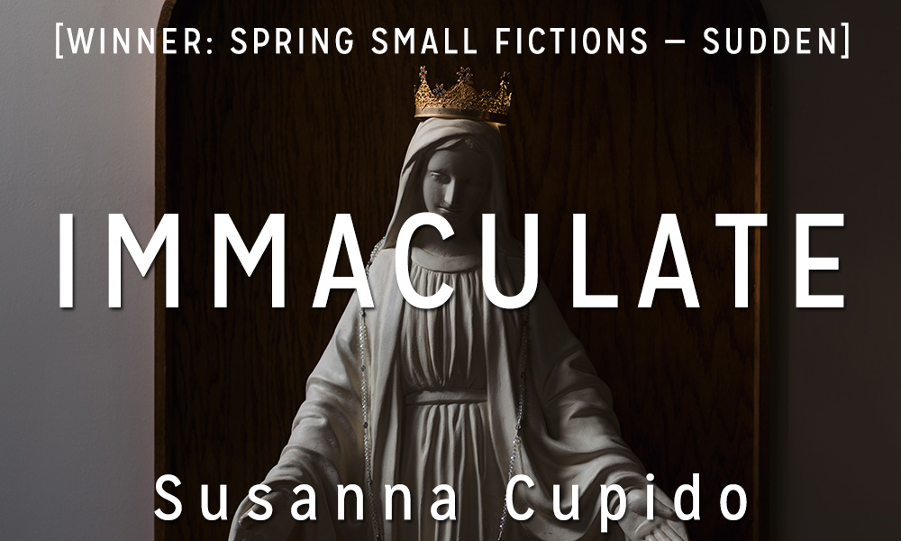 Small Fiction Awards Sudden Fiction Winner: “Immaculate” by Susanna Cupido