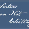 Writers on Not Writing: The Masters Review Readers