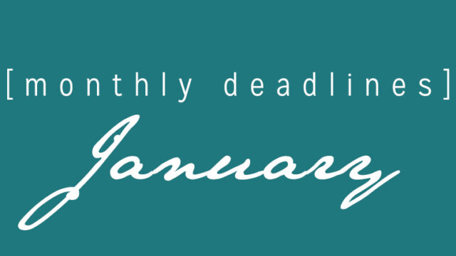 January Deadlines: 13 Contest and Prizes This Month