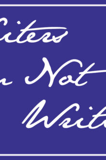 Writers on Not Writing: Sean Macgillicuddy and Alex Dezen