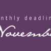 November Deadlines: 11 Contests and Prizes for This Month