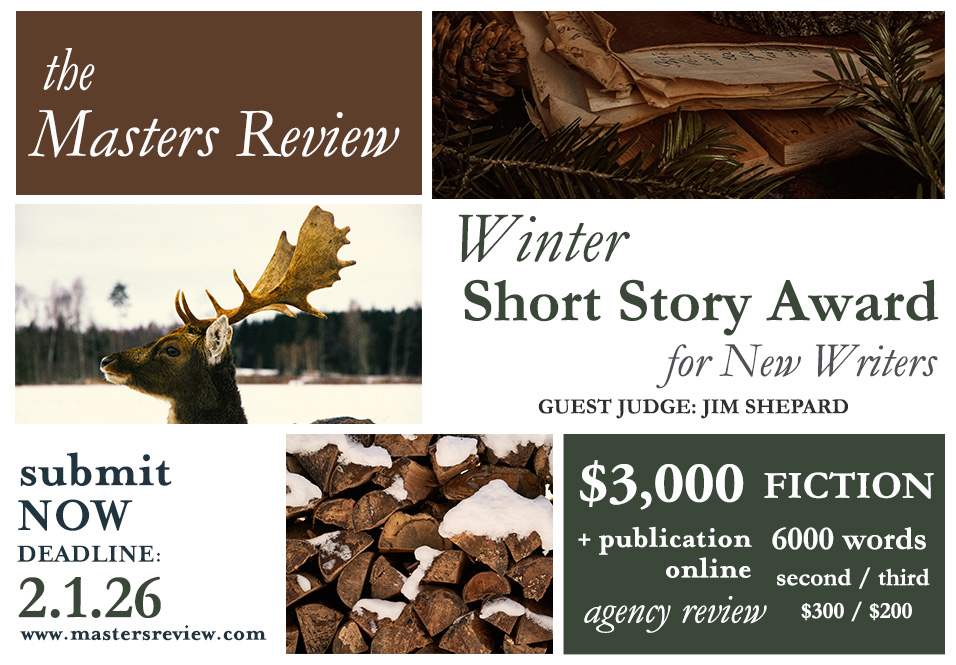 Winter Short Story Award for New Writers: December 1, 2025 – February 1, 2026