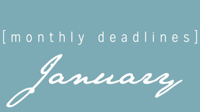 January Deadlines: 13 Contests Going On This Month