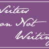 Writers on Not Writing: Nina B. Lichtenstein and Melanie Cole