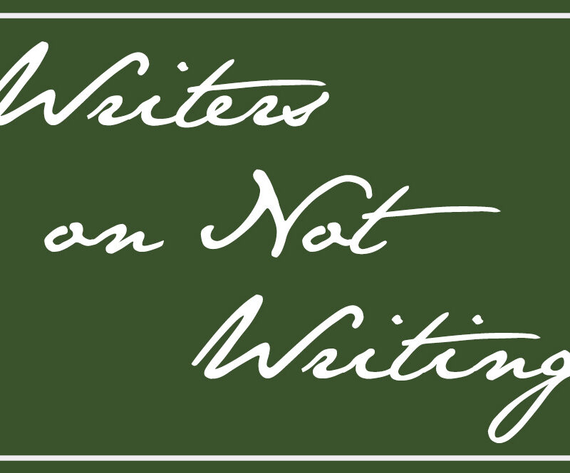 Writers on Not Writing: Catharine H. Murray and Sarah Boon
