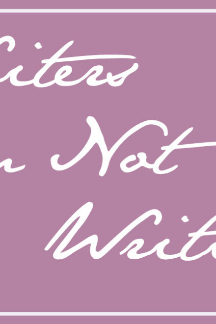 Writers on Not Writing: Jennifer Braunfels and Jonathan Rose