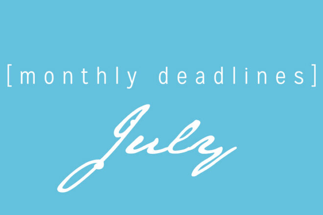 July Deadlines: 12 Contests With Prizes Available This Month