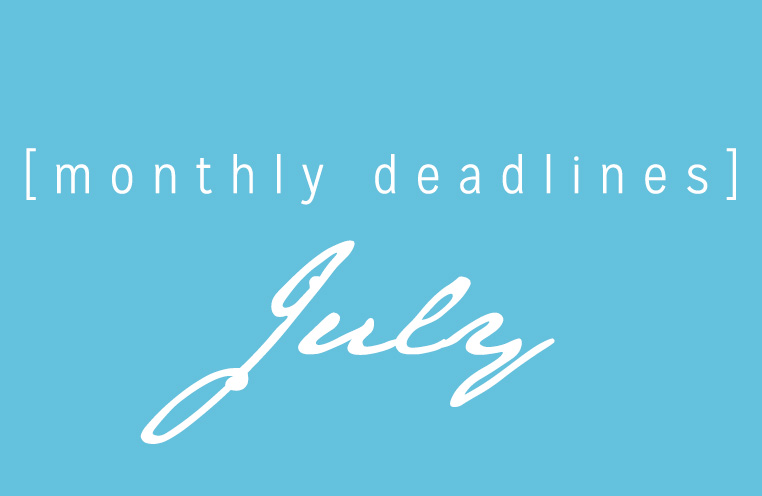 July Deadlines: 12 Contests With Prizes Available This Month