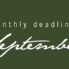 September Deadlines: 10 Contests and Prizes Only Available This Month
