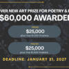 The $60,000 Discover New Art Prize for Poetry & Prose