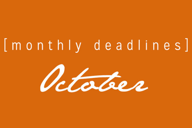 October Deadlines: 9 Contests Ending Soon